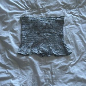 American Eagle Tube Top with ruffles